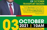 Premier Zikalala to showcase multi-million rand road infrastructure upgrade project during the launch of the provincial 2021 October Transport Month Campaign