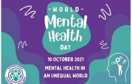 World Mental Health Day (10 October) - Mental Health in an Unequal World