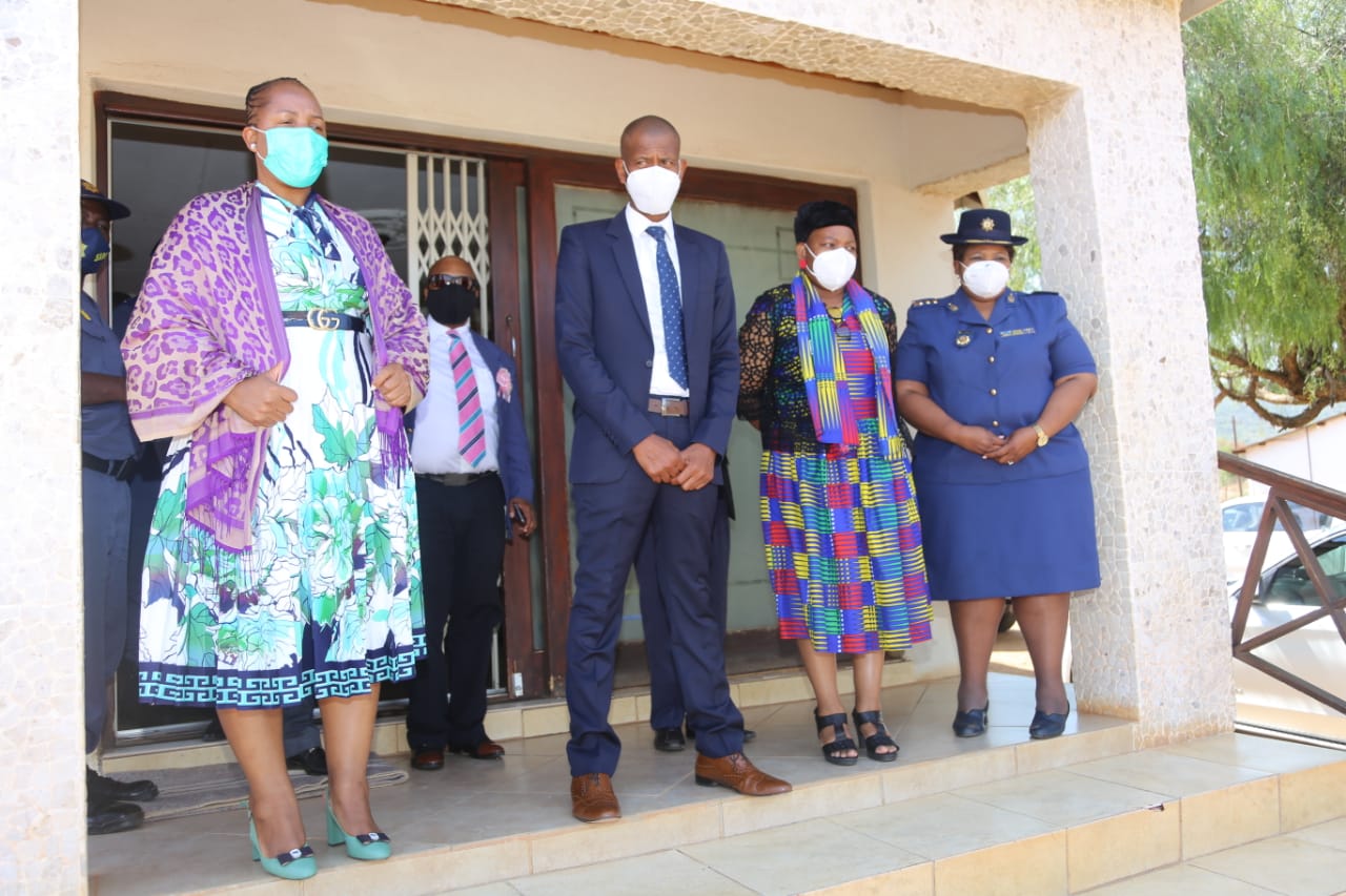 SAPS Limpopo Provincial Commissioner joins the MEC during the Gender Based Violence and Femicide awareness campaign