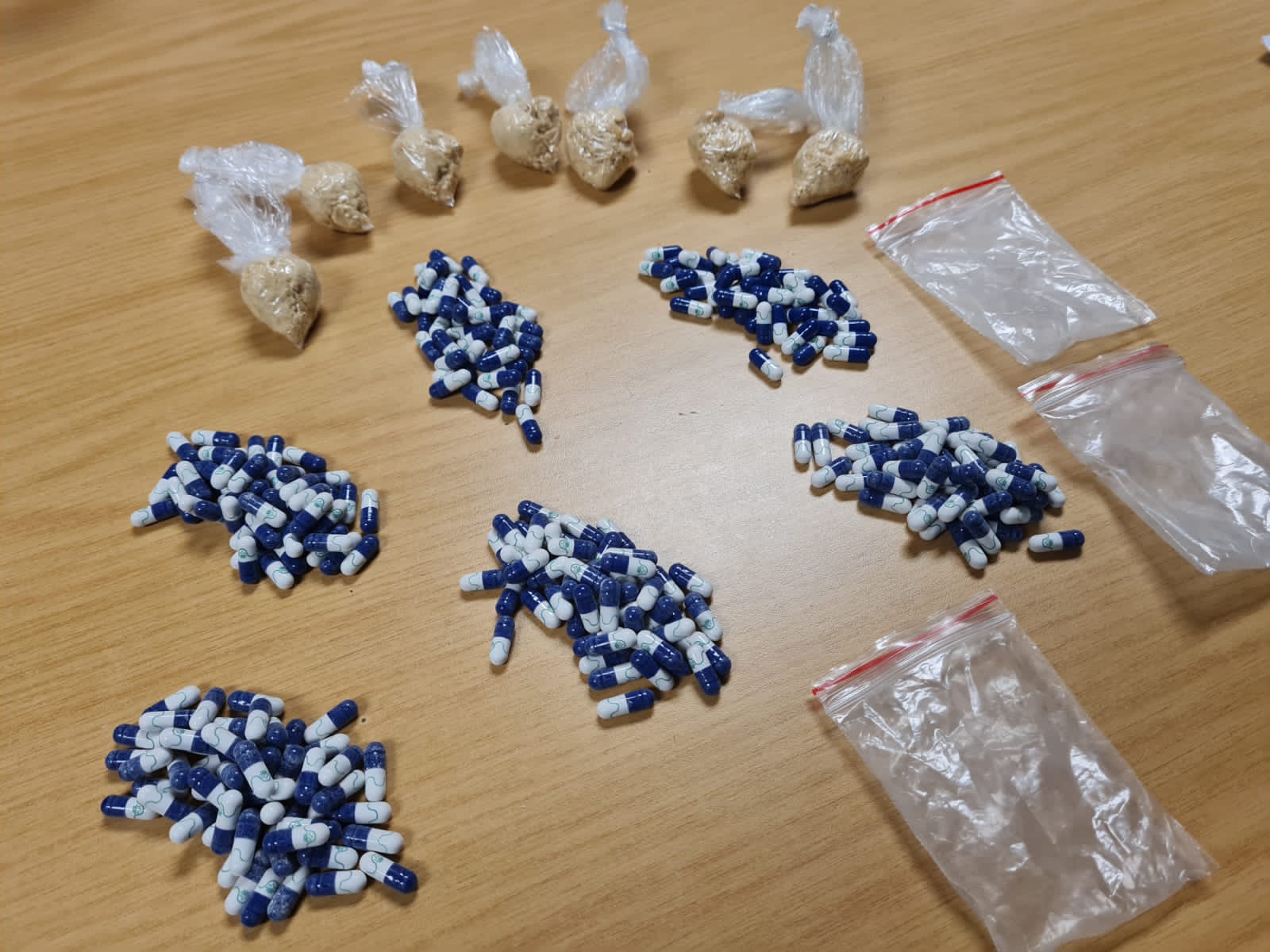 Drugs recovered in an e-hailing vehicle
