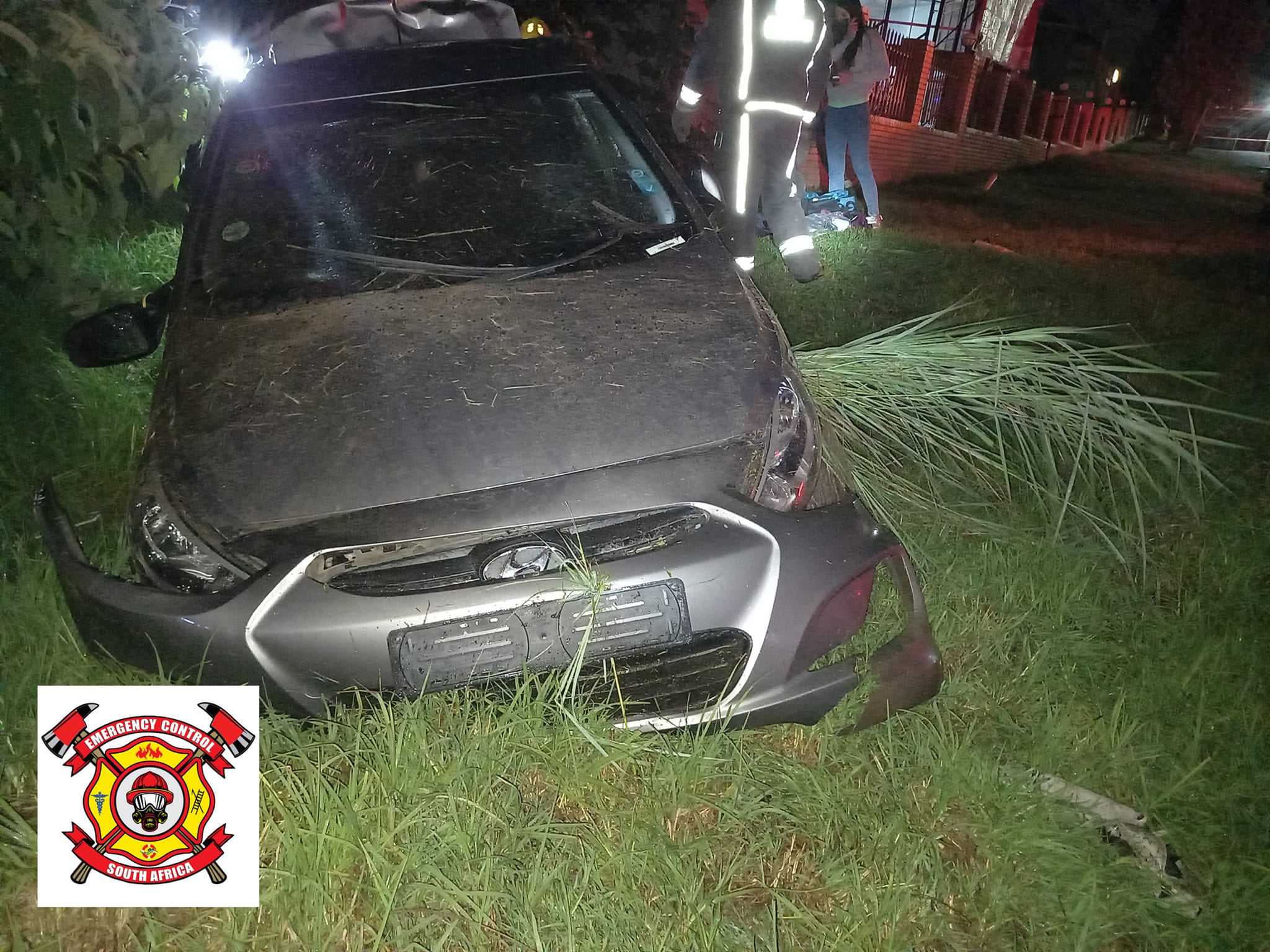 One person injured in a vehicle rollover on Hendrik Potgiter and Doreen.