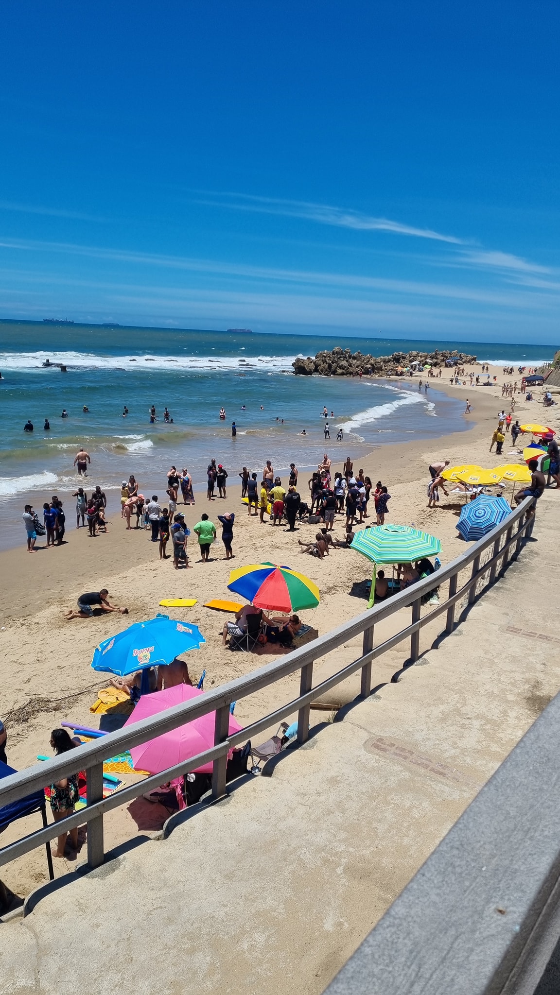 Lifeguards Rescue Man From Drowning: Umdloti Beach - KZN