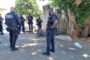 House robbery suspect fatally wounded during a shootout with police while three are arrested