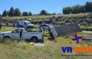 One injured in vehicle that overturned on the N1