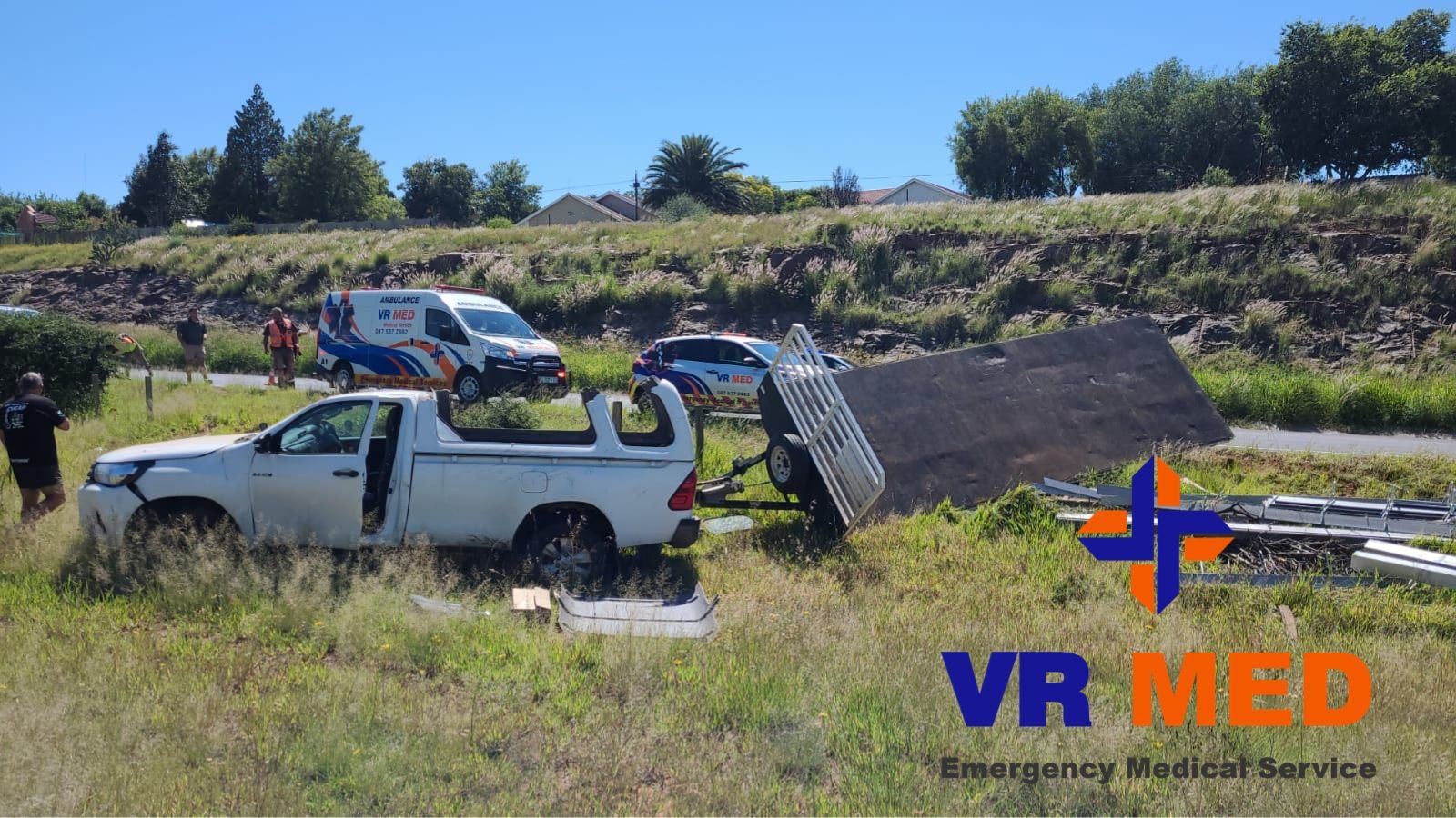 One injured in vehicle that overturned on the N1