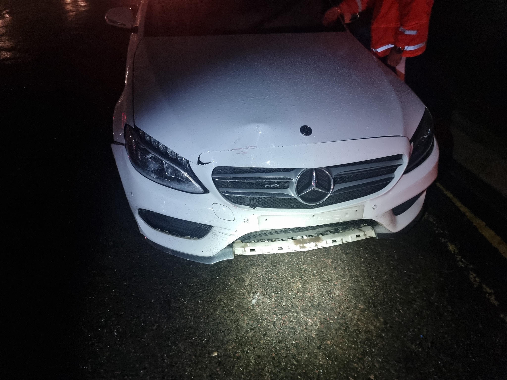 Collision involving two vehicles in Roodepoort