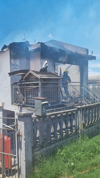 Sisters rescued from burning home in Trenance Park