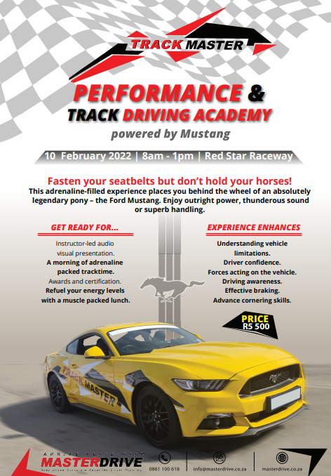 Invite : Mustang Powered Track Driving Experience