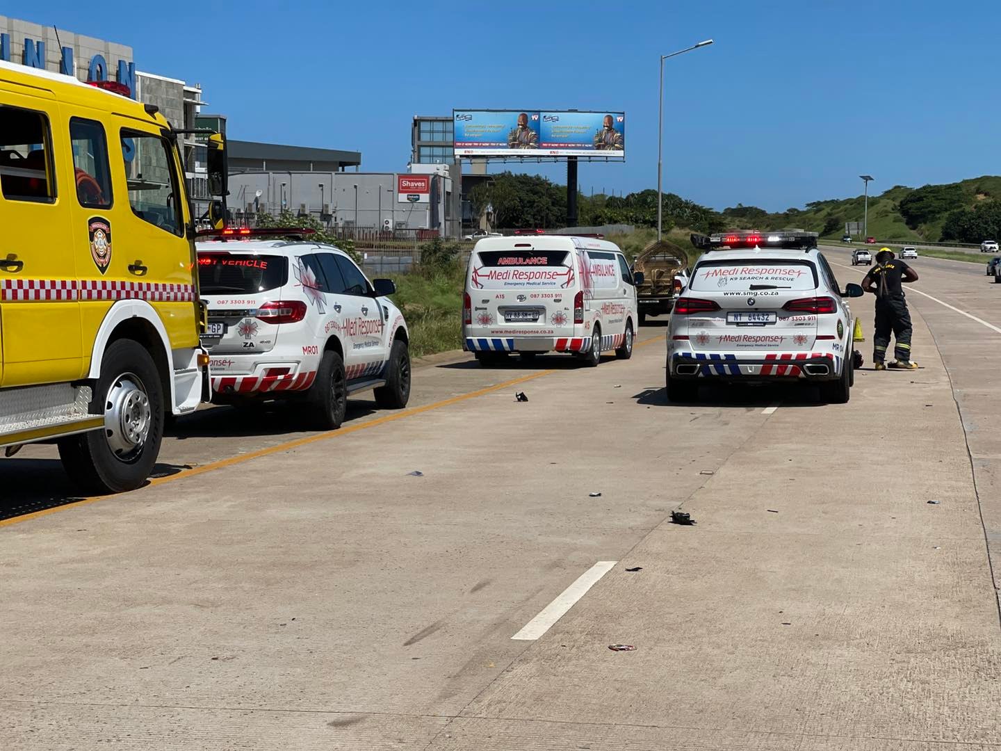 Pedestrian Fatally Injured  - N2 Ballito