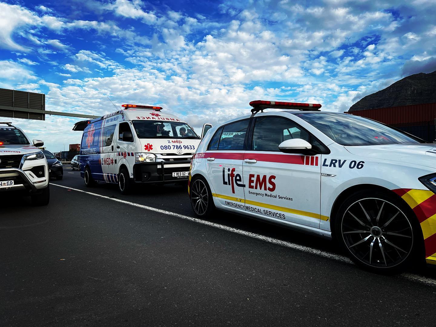 Pedestrian knocked down at Foreshore, Cape Town