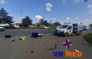 Biker injured in a collision on OR Tambo road in Bloemfontein