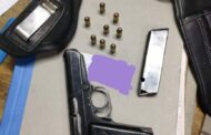 SAPS Magaliesburg members nab a 27-year-old man found in possession of an unlicensed firearm and ammunition
