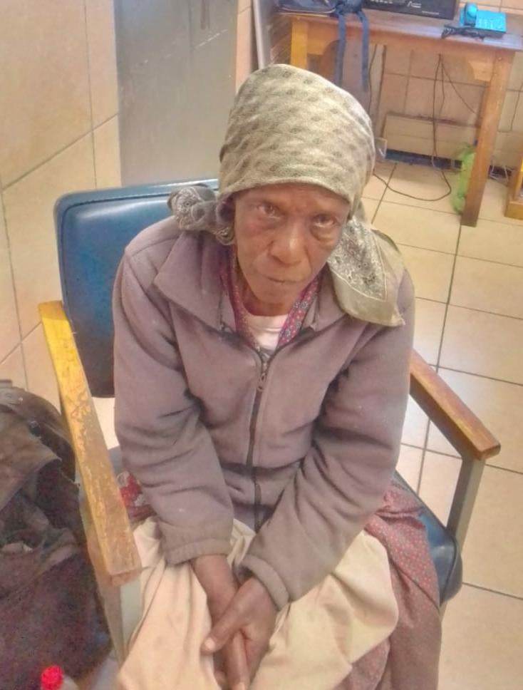 SAPS Kliprivier appeals for assistance in reuniting an elderly woman with her family