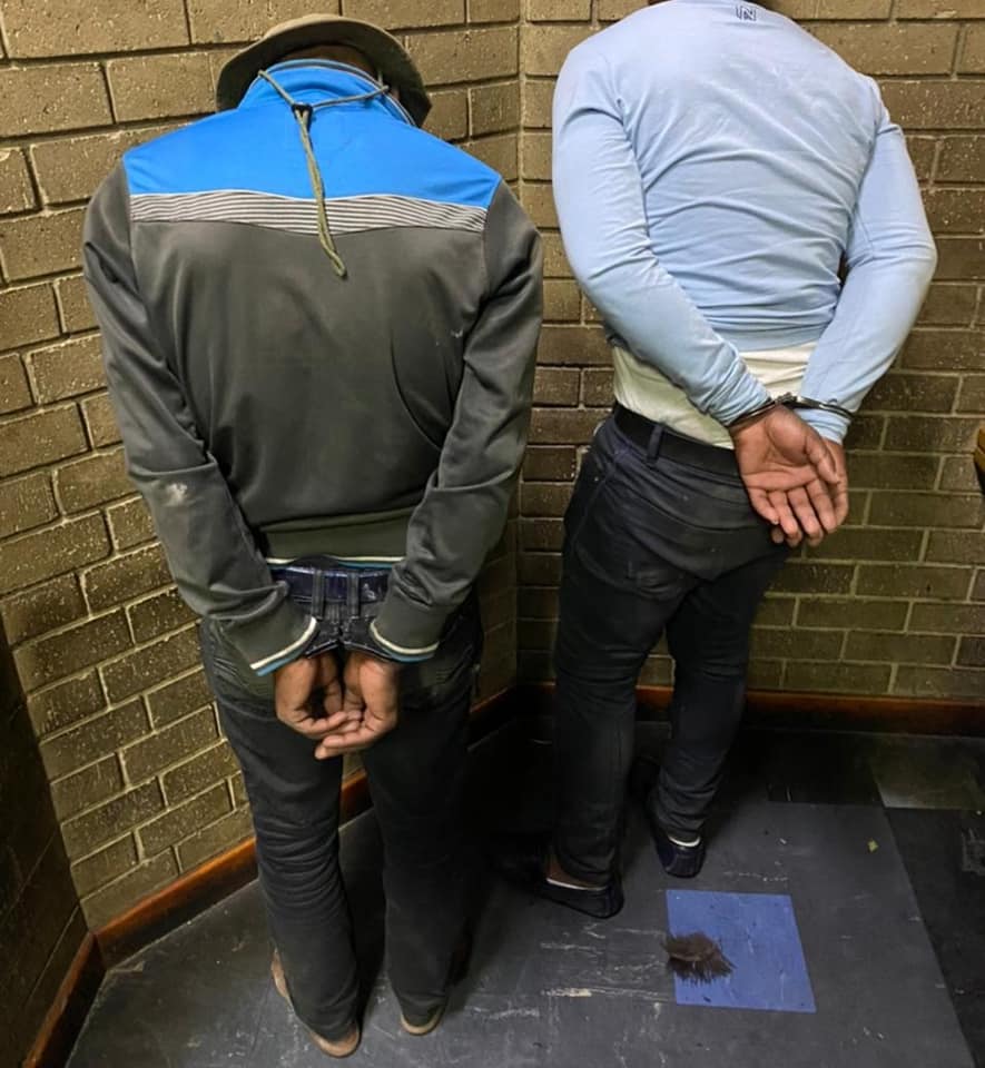 Two suspects arrested in the Johannesburg CBD for armed robbery, attempted murder and possession of an unlicensed firearm and ammunition