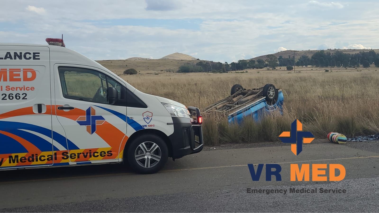 Four injured in a vehicle rollover on the R702 Dewetsdorp