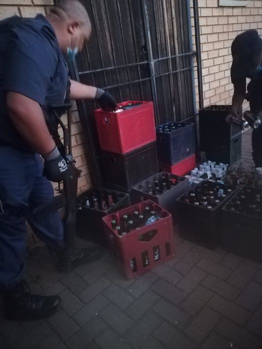 Kagiso police putting pressure on illegal shebeens
