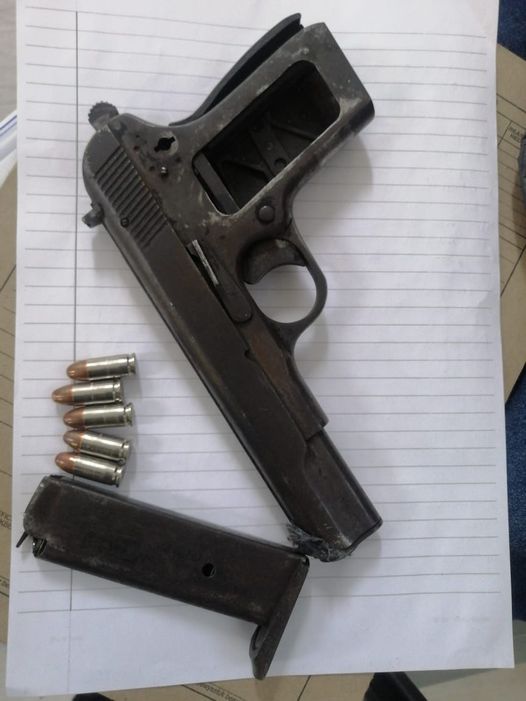 Business robber nabbed with a firearm