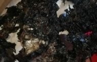 Suspect attempts to get rid of evidence by burning drugs