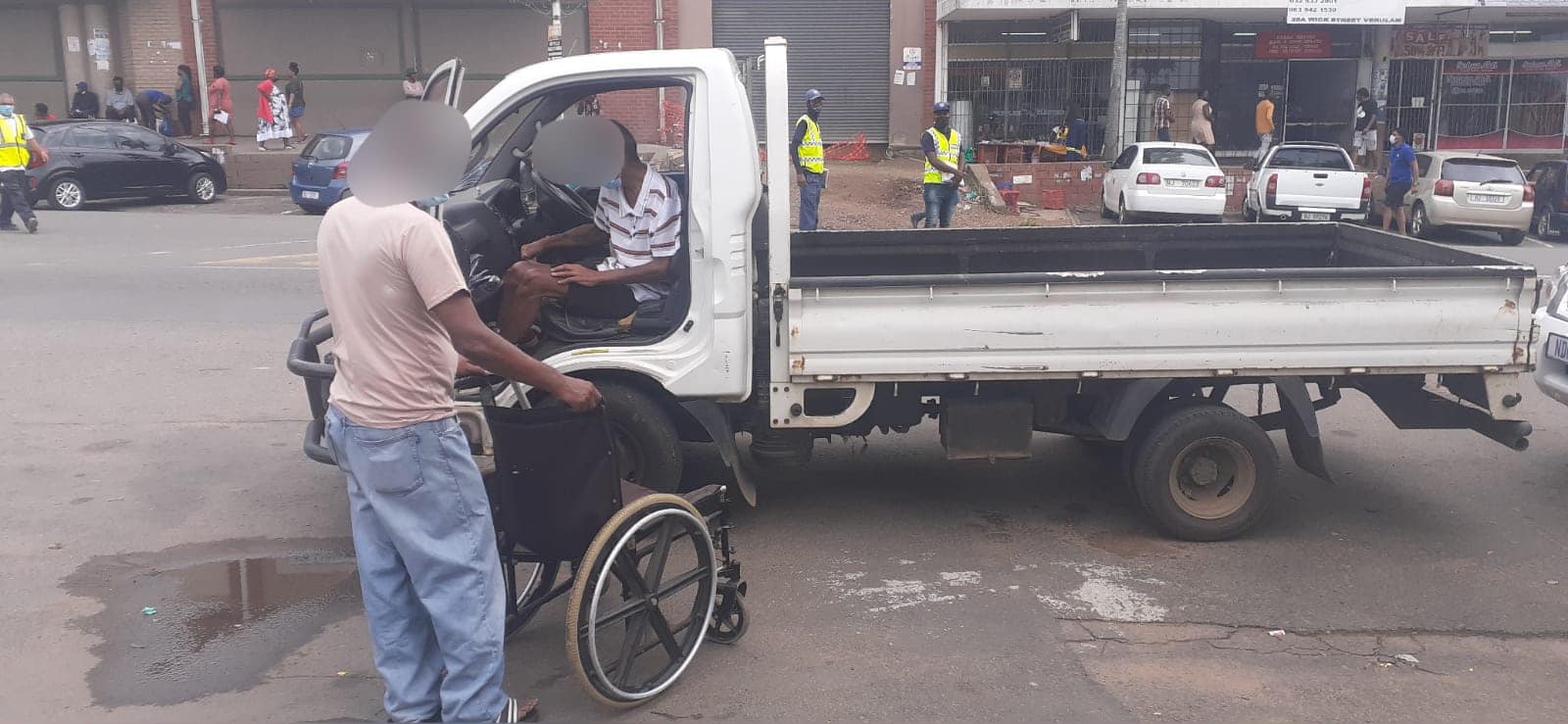 Theft of vehicle at Verulam Market