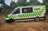 Medical staff held hostage, ambulance stripped