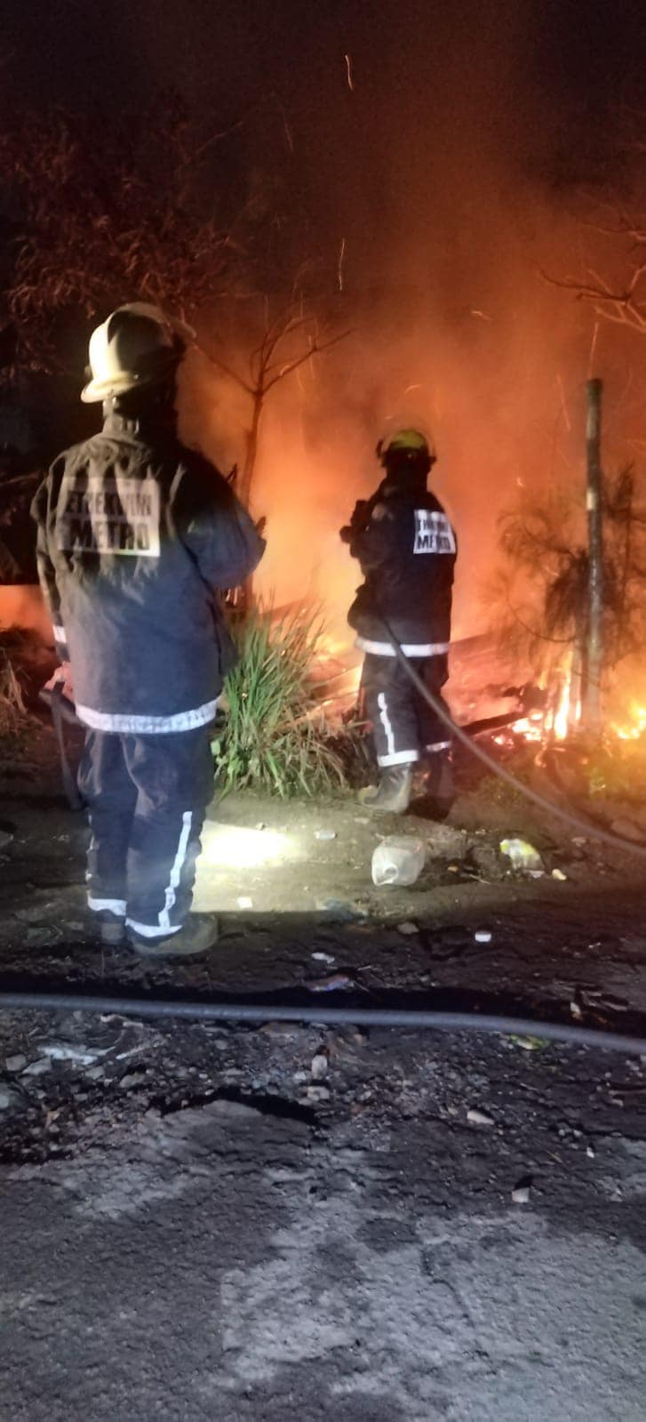 Informal Home Destroyed In Fire: Canelands - KZN