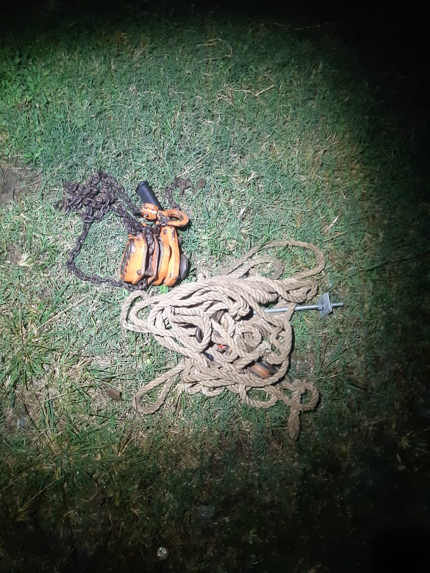 Three copper cable thieves arrested by police in Umkomaas