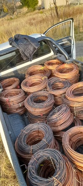 Twenty-four suspects arrested for possession of two tons of copper cables in Rustenburg
