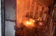 A fear of snakes resulted in a fire at a scrap yard in Oaklands