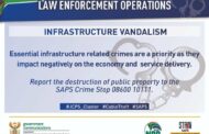 Two arrested in Bekkersdal on multiple charges that include attempted murder; tampering with essential infrastructure; arson and trespassing.