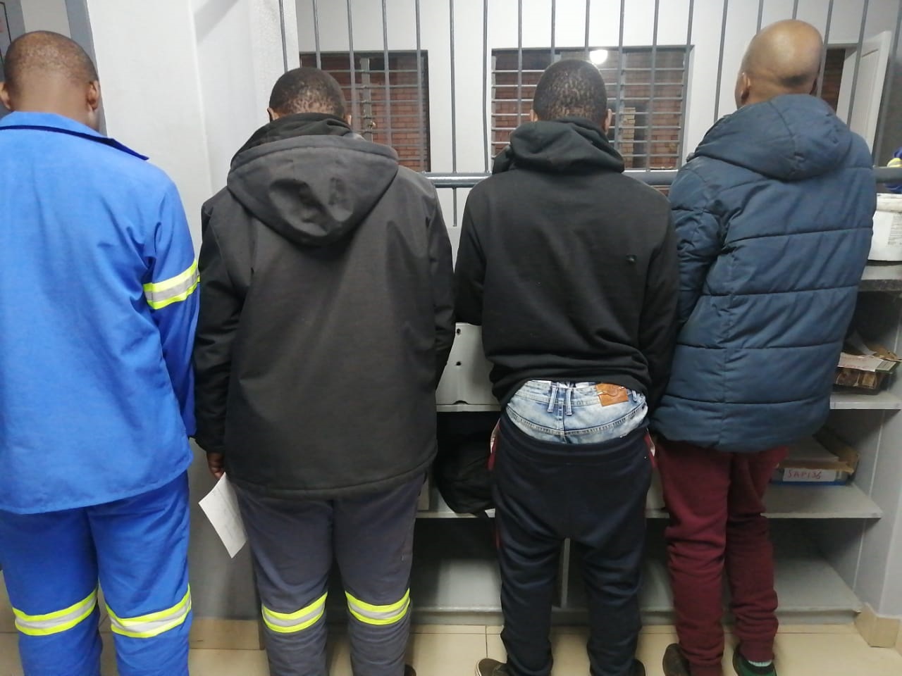 Drug arrest at a house in Olifantshoek