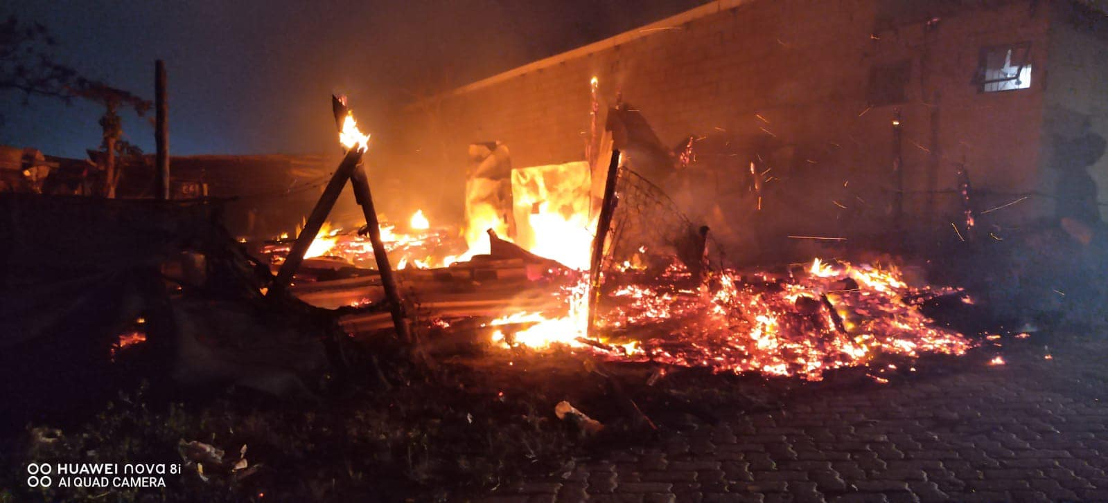One Injured In Fire: Mhlasini - KZN