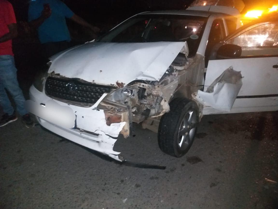 One injured in a collision on the R102 in Verulam
