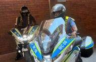 Official handing over of high performance motorbikes