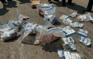 General Bheki Cele visited the crime scene where 24 firearms were seized and 20 suspects arrested following a takedown operation at a mining shaft in Stilfontein