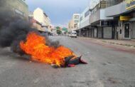 Sporadic incidents of protest in Polokwane CBD