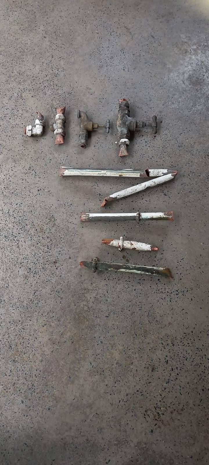 Malvern police arrested a suspect for stealing copper pipes from a building that belongs to Prasa