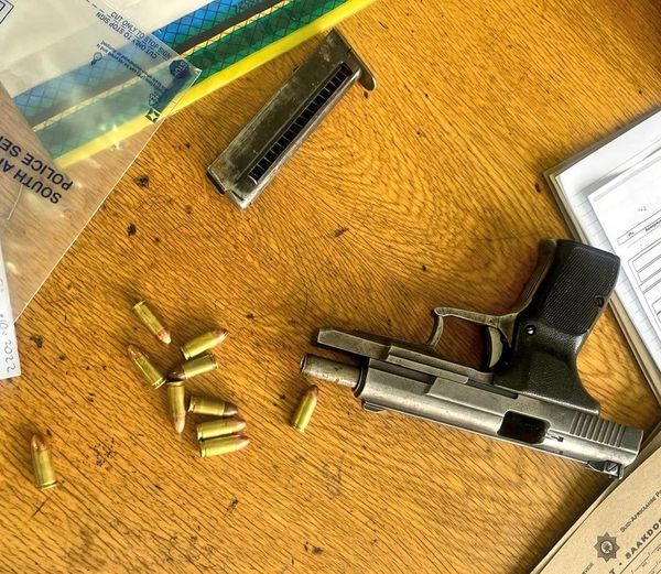 Suspect arrested in possession of firearm that was deemed to have been destroyed