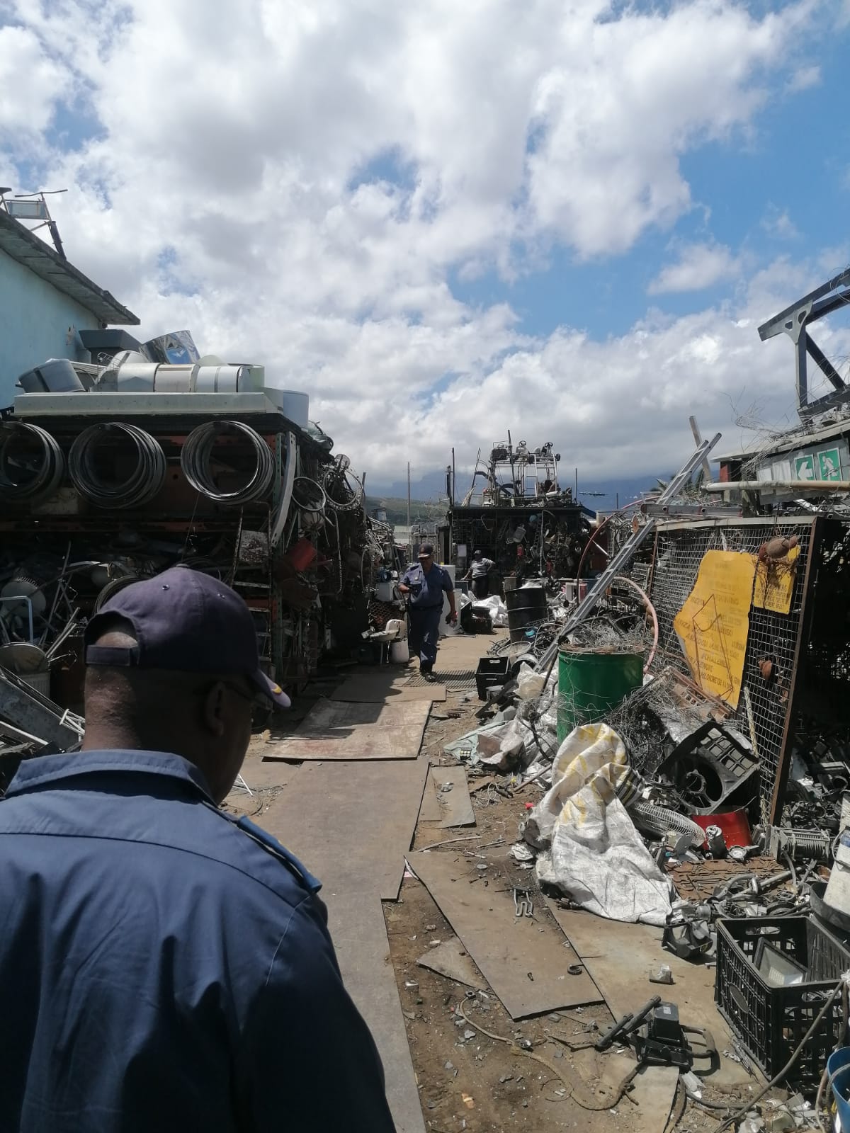 Economic Infrastructure Task Team seize copper and aluminium cable