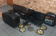 Suspect bust with stolen government property