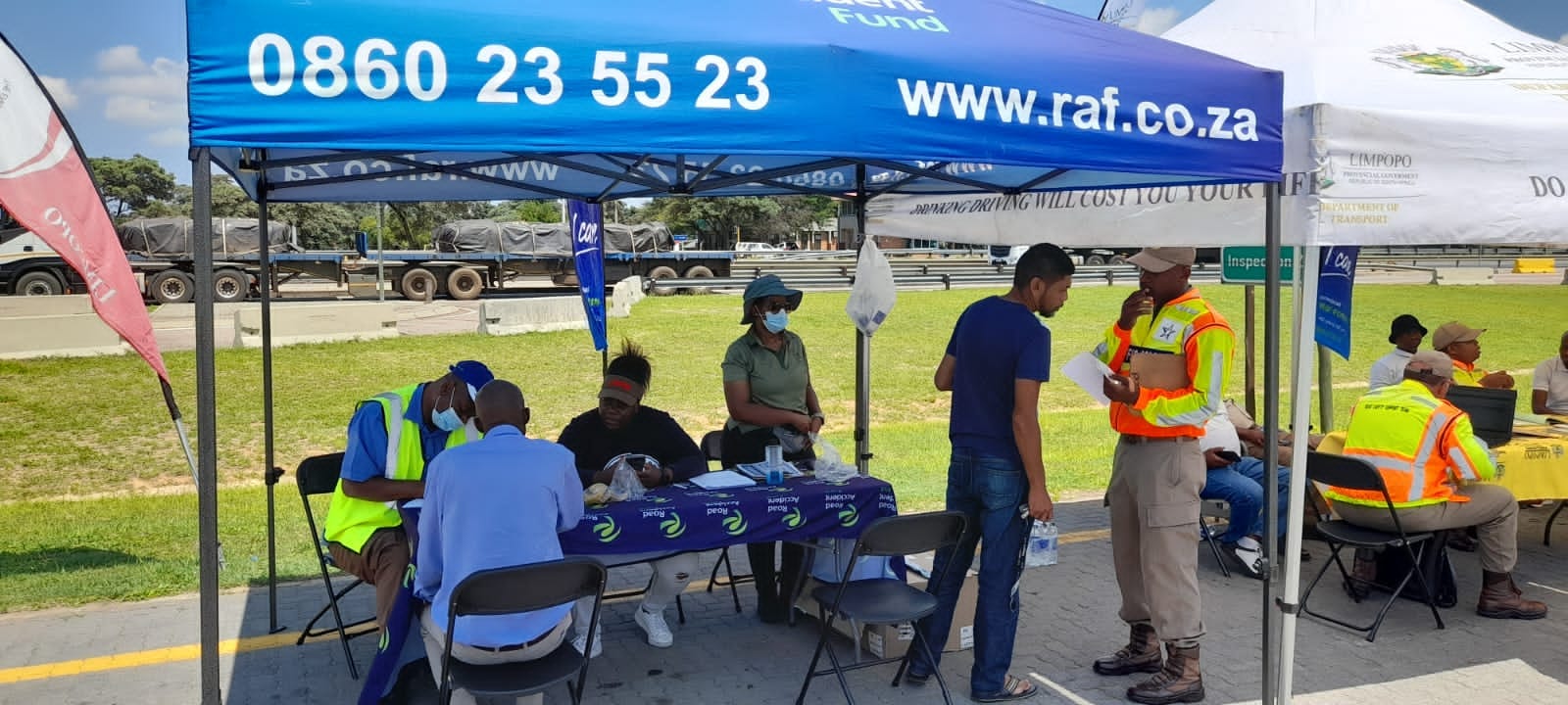 RAF wraps up succesful driver wellness programme in the Waterberg District