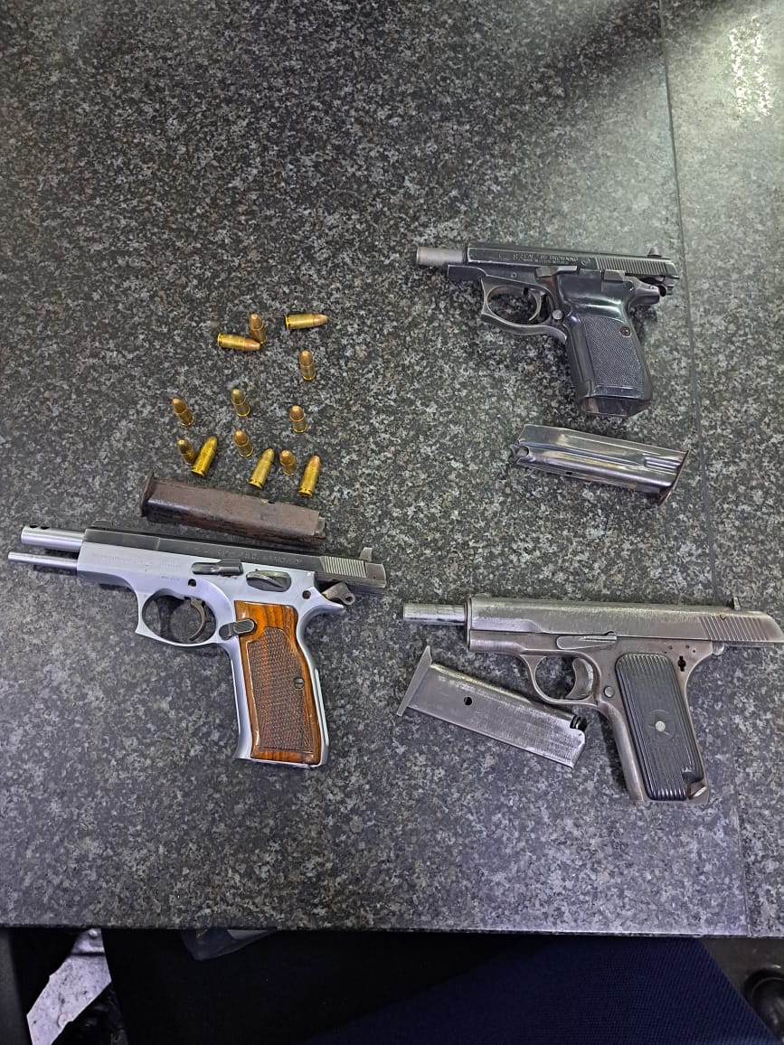 Police in Gauteng recover over 60 firearms and over 700 rounds of ammunition within a week in an effort to address serious and violent crime