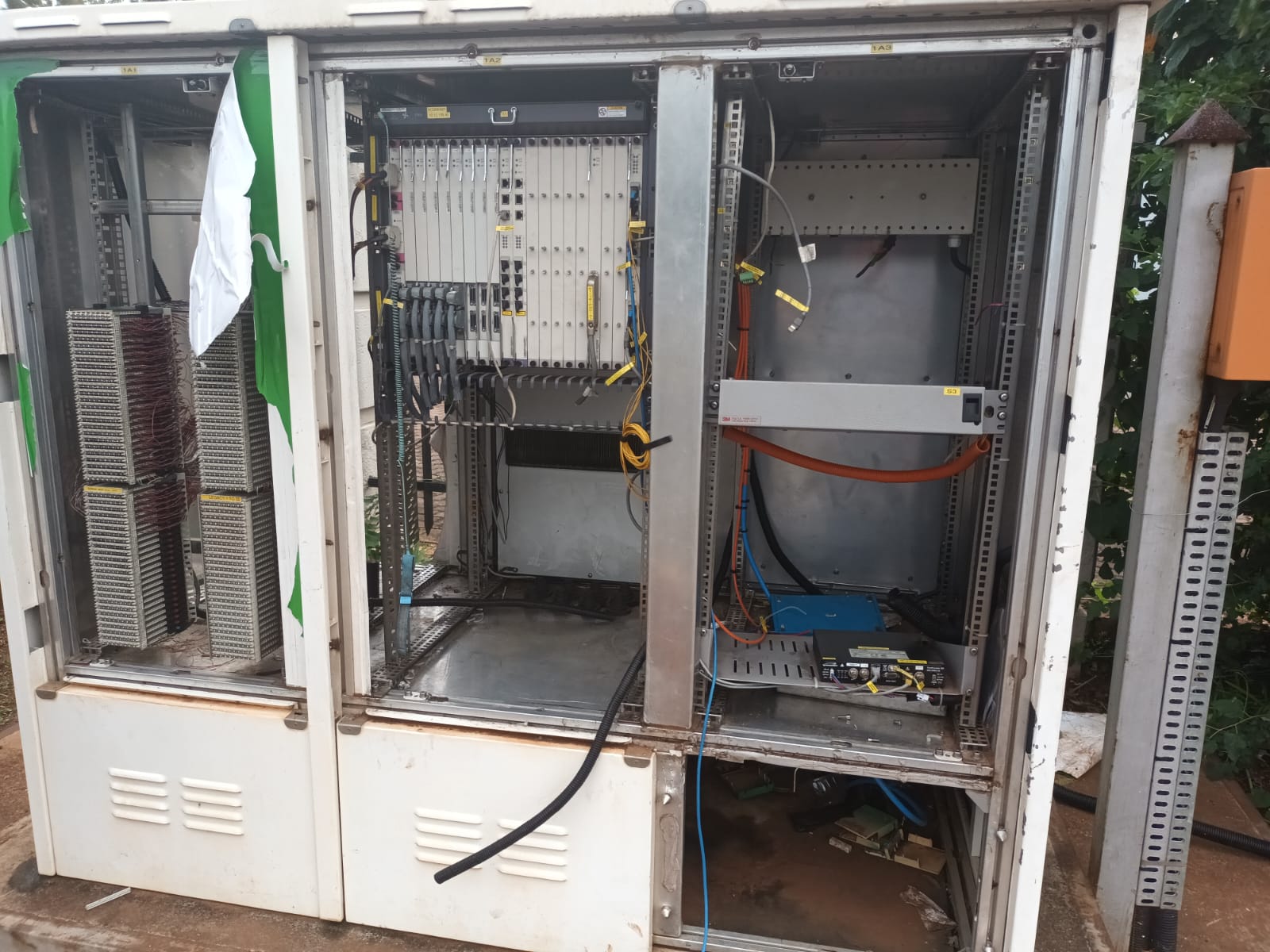 Cable thief apprehended by Fidelity Services Group in Dornkloof