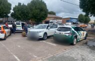Two were arrested for possession of a vehicle with false number plates and were involved in house break-ins