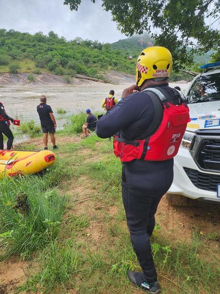 Emergency services attend to safety of competitors at the 2023 Dusi Canoe Marathon