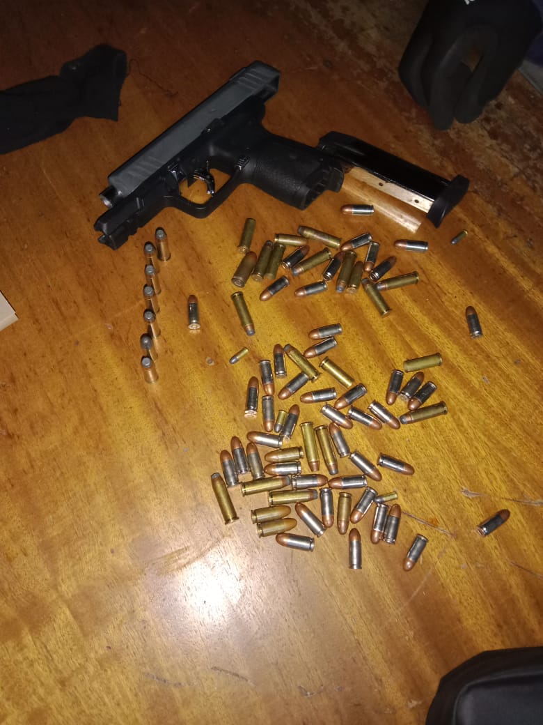 Police recover 78 live ammunition and a firearm with serial numbers filled off