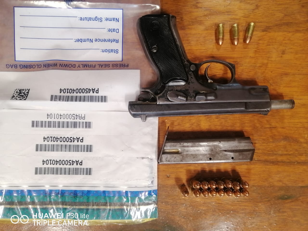 Elderly man among seven nabbed for possession of unlicensed firearms and ammunition