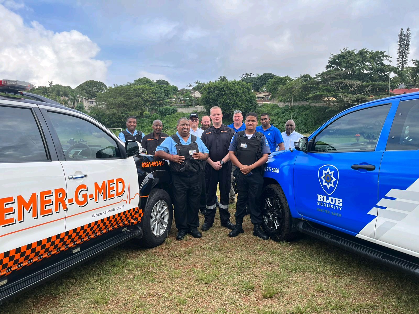 Blue Security and Emer-G-Med are committed to keeping you safe when seconds count