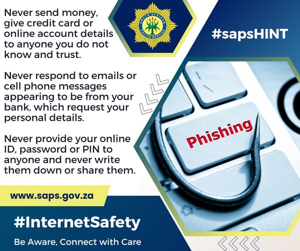 Beware of phishing scams