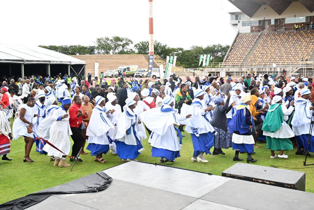 Provincial prayer day at the Old Peter Mokaba stadium