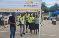 Pedestrian campaigns today in Tonga, Matsulu and Mashishing